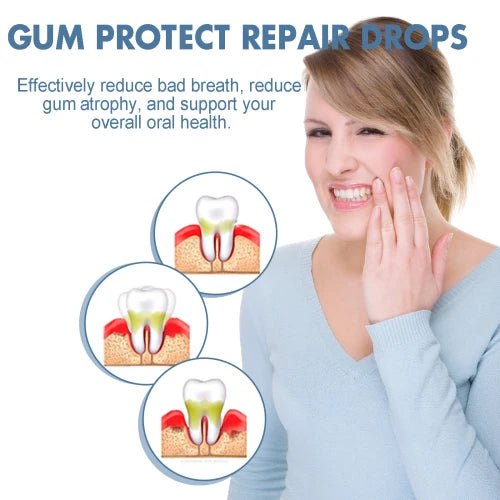 EELHOE Gum Repair Drops Clean Tooth Stains And Tartar Whiten Teeth And Care For Oral Health
