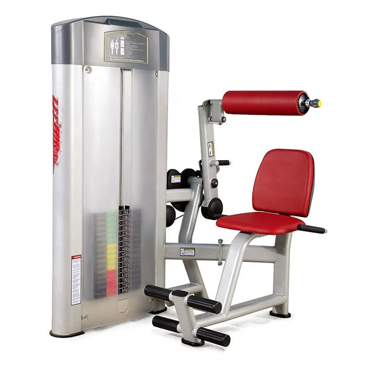 Muscle Training Plate Loaded Machines Exercise Abdominal Crunch Machine Gym Fitness Equipment Abdominal Crunch