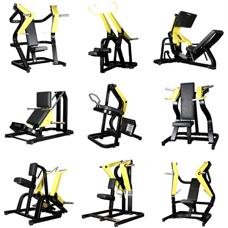 Commercial Fitness Station Leg Curl Plate Loaded Gym Machines Multi Standing Leg Curl for Gym Center