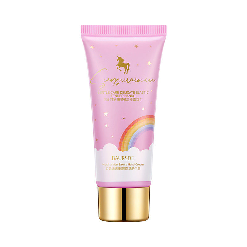 Niacinamide Sakura Refreshing Moisturizing Hand Cream Nourishes Protects The Skin Prevents Dryness And Roughness Tender Hydrate