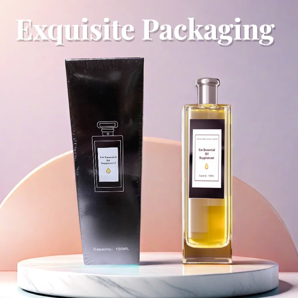 Bestselling 100ml Car Aromatherapy Oil - Long-Lasting Strong Aroma, Premium Essential Oil for Fresh & Invigorating Car Interiors