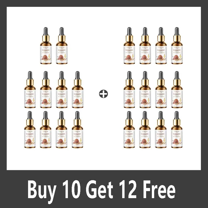 Natural antigen serum: Recover dark hair within 7 days and prevent 98% gray hair appearance - Plant extract
