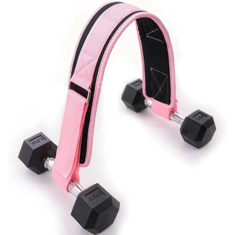 Easy To Use Hip Thrust Belt Non Slip Adjustable Dumbbell Booty Belt Enhance Strength Pro-Grade Weight-bearing Belt Exercise