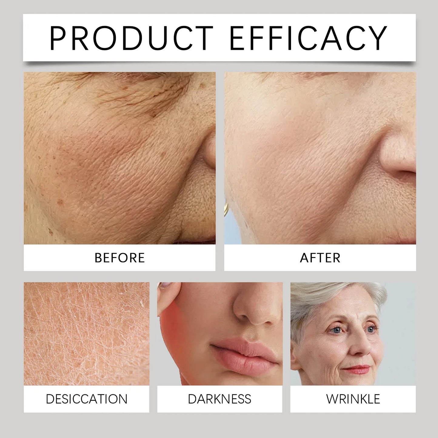 Deep Vita C Capsule Cream Face Moisturizer Gel With Collagen & Niacinamide Anti Wrinkles Firming Repairing Hydrating Skin Care