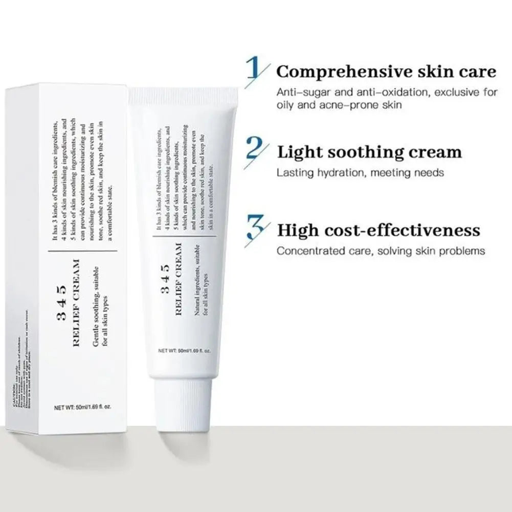 Korean Skin Care - Intensive Repair 345 Relief Cream, VC Boosting Serum, 345 Whitening Cream, Relief Essence, Cleansing Balm