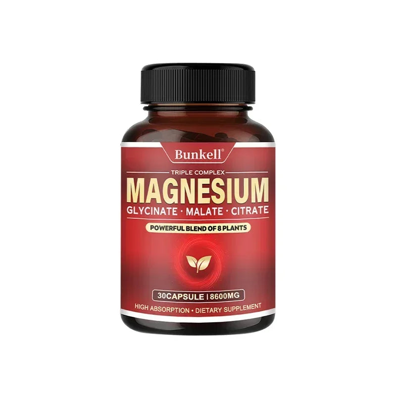 Magnesium Complex - Bone, Muscle and Heart Health Supplement, Helps Sleep, Muscle Relaxation, Promotes Energy and Sleep