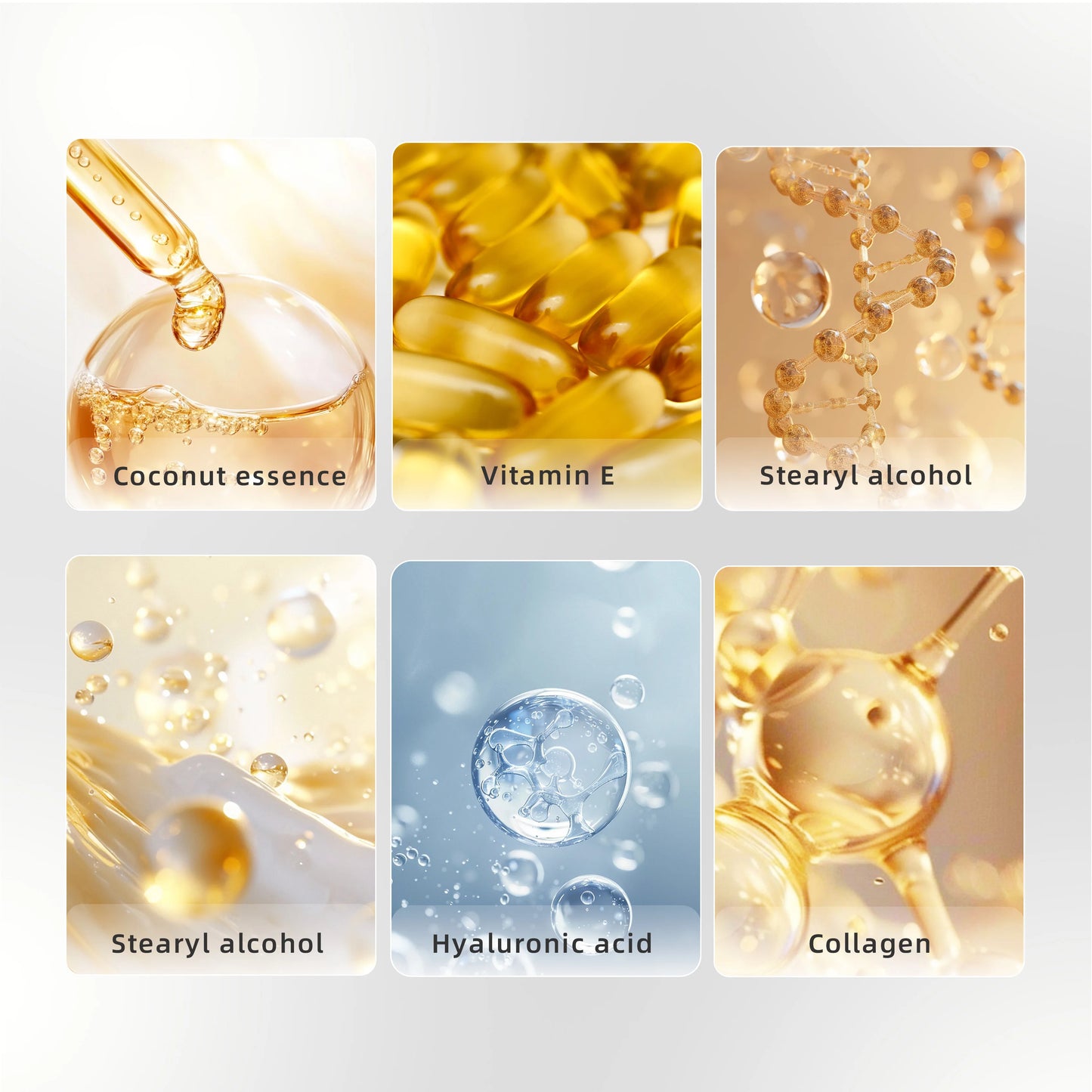 Coconut Essence with Vitamin E & Hyaluronic Acid – 24-Hour Hydration for All Skin Types, Day & Night Nourishment