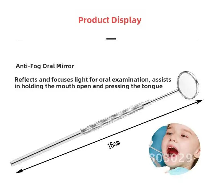 Oral Care Dental Cleaning Kit - Toothpick Stain Remover Teeth Scale Removal Tool Adult Dental Probes Tongue Scraper & More