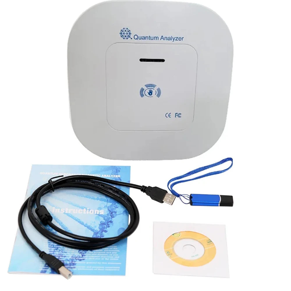 10G QMR-998 Quantum Resonance Magnetic Analyzer Set Hand Touch Quantum 10Th Body Analyzer With 52 Reports For Sub-health Test