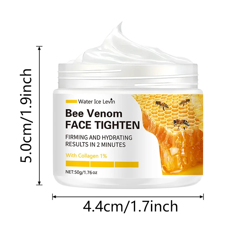 Bee Vemon Instant Facial Lifting Cream - Firms and Firms Skin, Smoothes Fine Lines and Wrinkles | All Skin Types