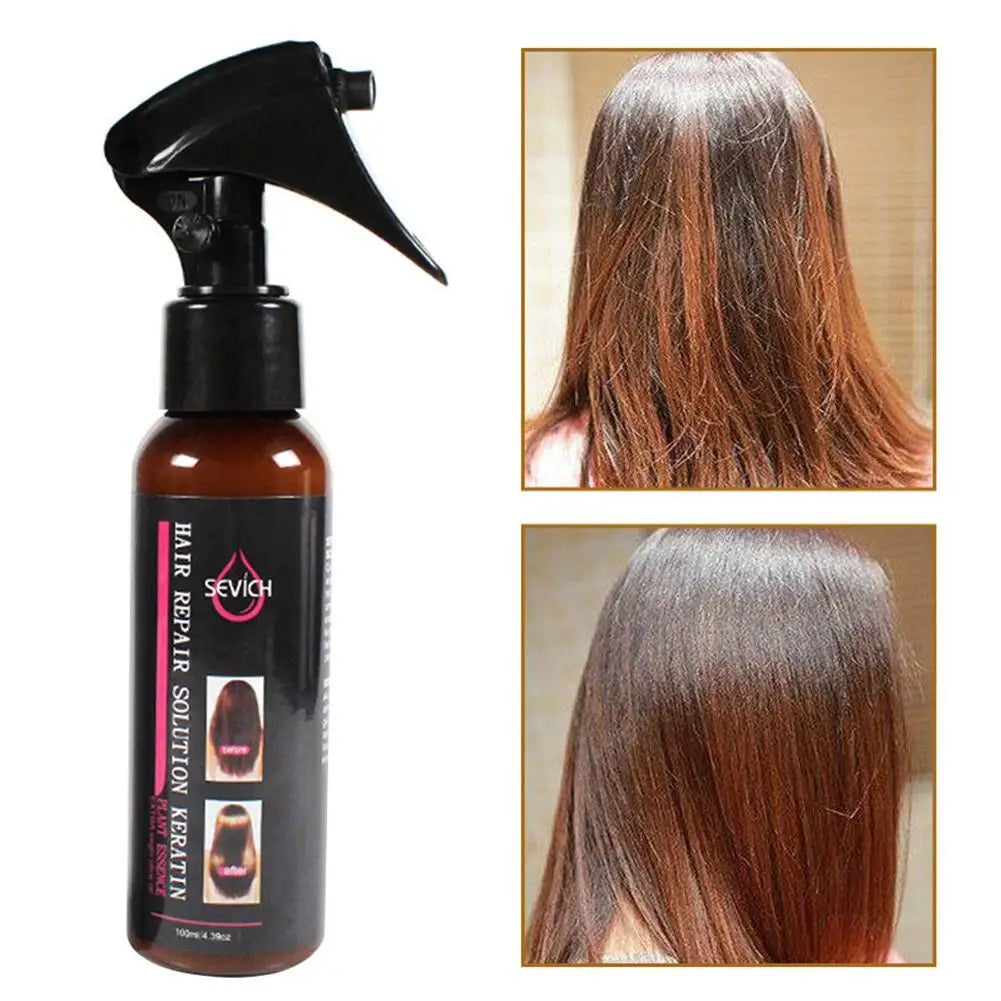 Sevich Hair Smoothing Spray To Repair Dyeing Ironing Damaged Hair Care Oil Makes Hair Silk Shine Prevents Frizz Essential