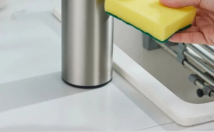 Intelligent automatic sensing 304 stainless steel soap dispenser,Kitchen Soap Machine Automatic Sensor Out of Hand Sanitizer Sma
