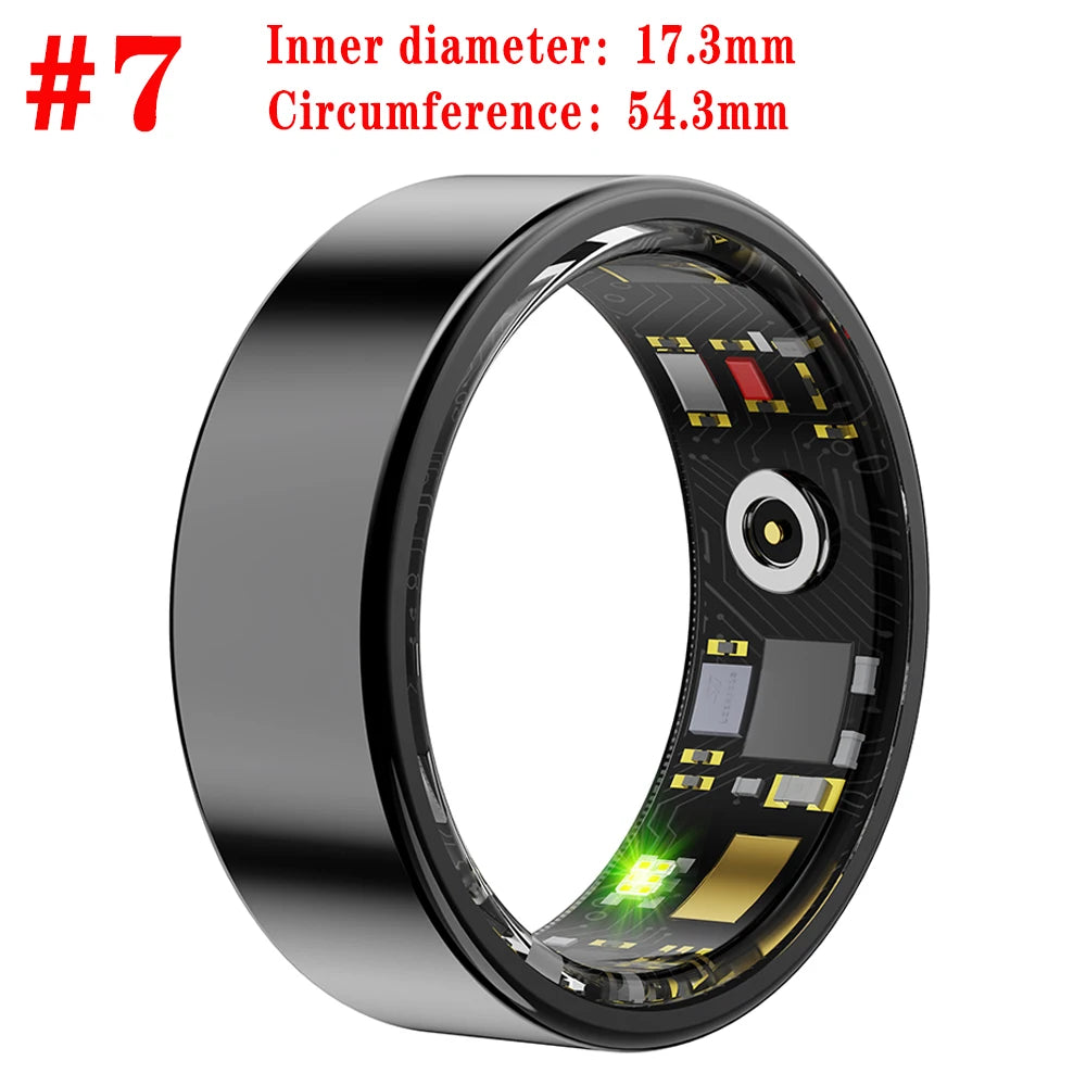 New Health Smart Ring Couple Sports Fitness 24H Heart Rate Sleep Monitoring IP68 Waterproof Men Women Care For Family