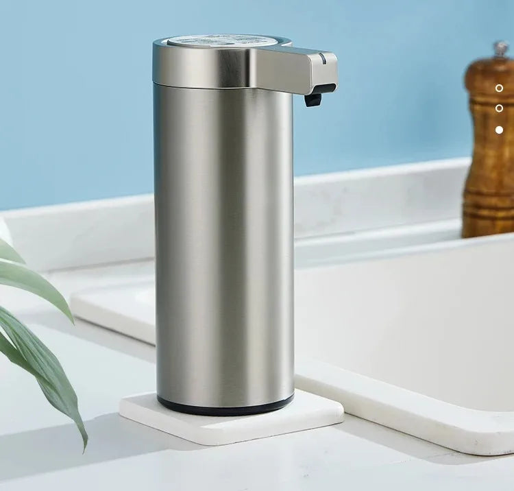 Intelligent automatic sensing 304 stainless steel soap dispenser,Kitchen Soap Machine Automatic Sensor Out of Hand Sanitizer Sma