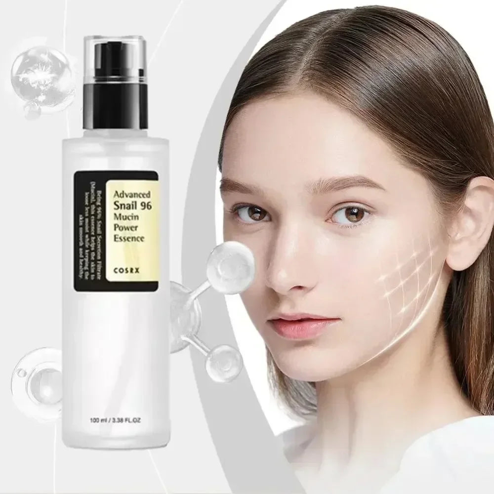 Snail Skin Care Nourish Snail Mucin Power Repair Essence Water Skin Toner Moisturizing Brightening Hyaluronic Acid Nourishing