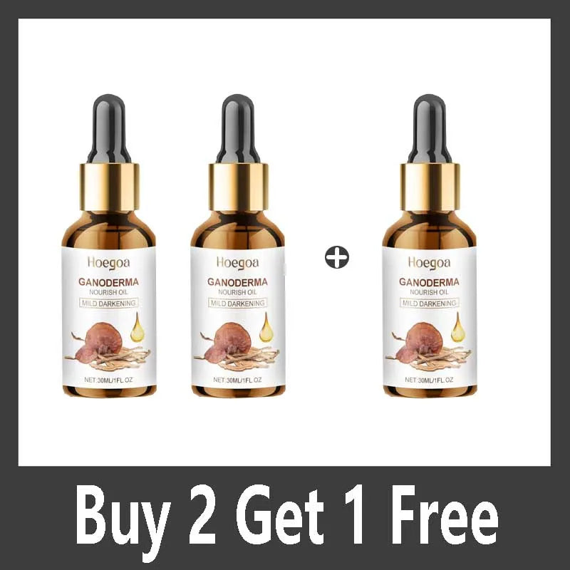 Natural antigen serum: Recover dark hair within 7 days and prevent 98% gray hair appearance - Plant extract