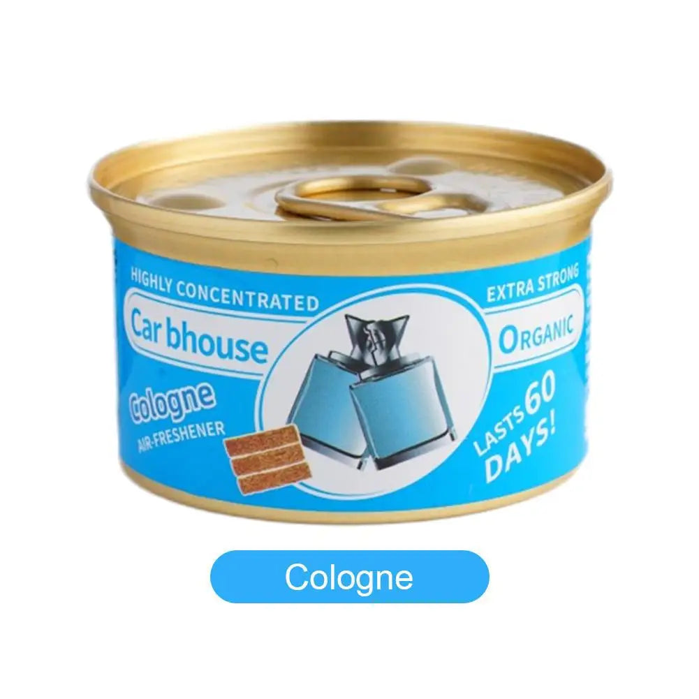 Car Aromatherapy Wooden Block Canned Automobile Air Freshener Long-Lasting Fragrance For Auto Home Closet Car Fragrance Paste