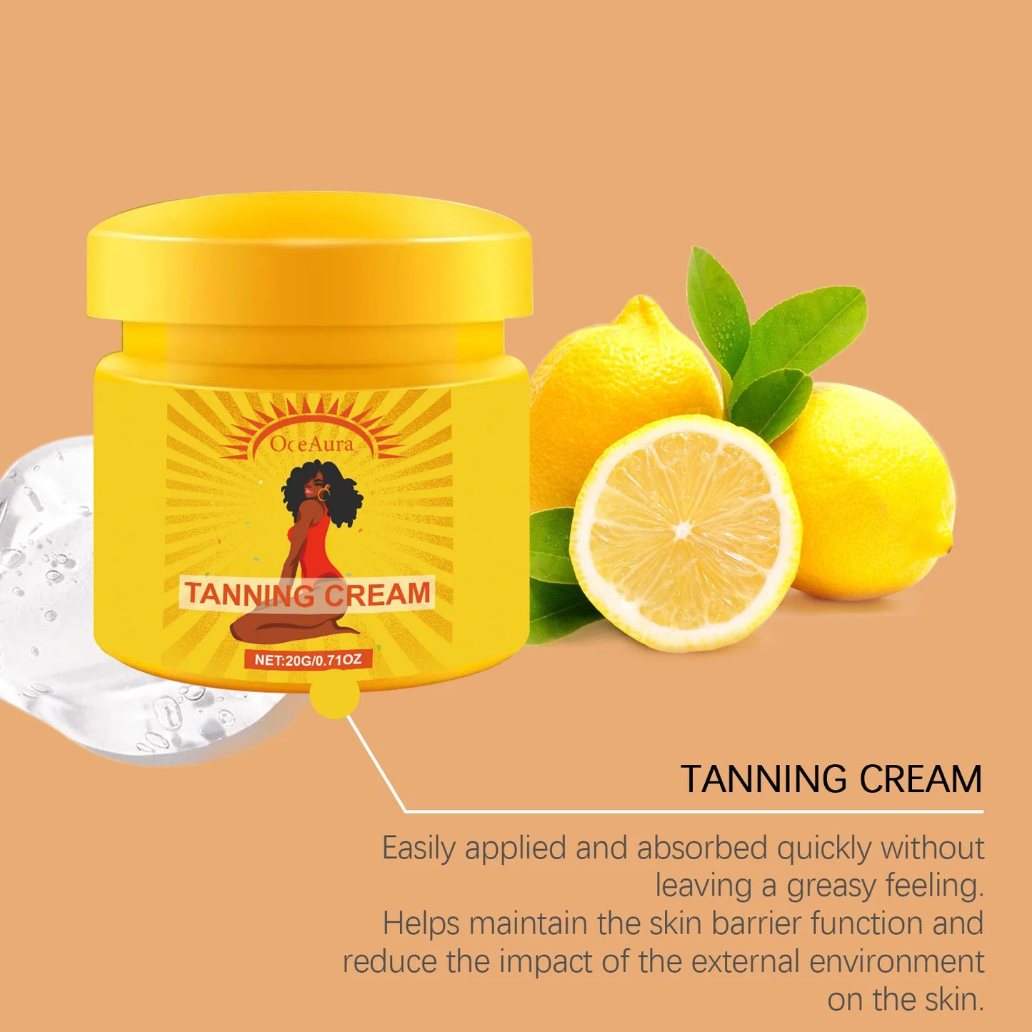 Skin Self Tanning Cream Sunless Self Tanner For Face Body For Natural Glow Bronzer Easy Use Bronzing Moisturizing Gel Summer