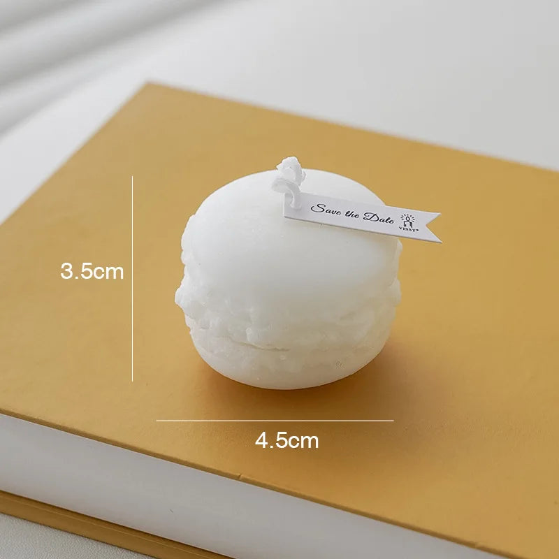 Macaron Aromatherapy Candle Photo Prop Diy Birthday Gift Fragrance Candle Perfume Scent Creative Gift Christmas Gift