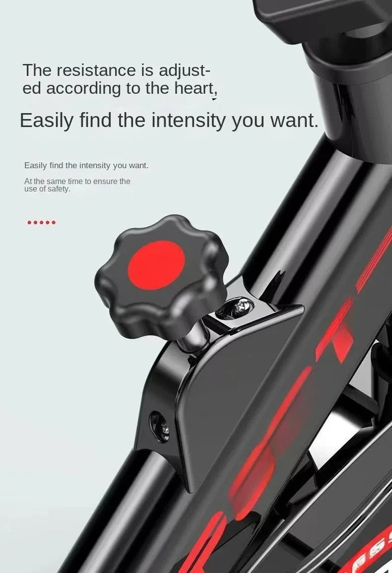 Silent Smart Power Bike for Indoor Exercise - Weight Loss and Fitness Solution for Home Use, Perfect for a Healthy Lifestyle