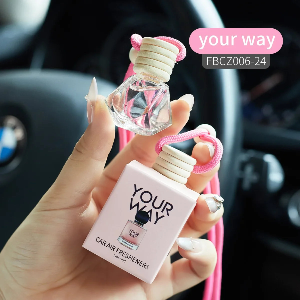Multi-Use Air Freshener–Long Lasting Aromatherapy Scent for Car Interior, Living Room,Office Desk, Bathroom, Perfect for Gifting