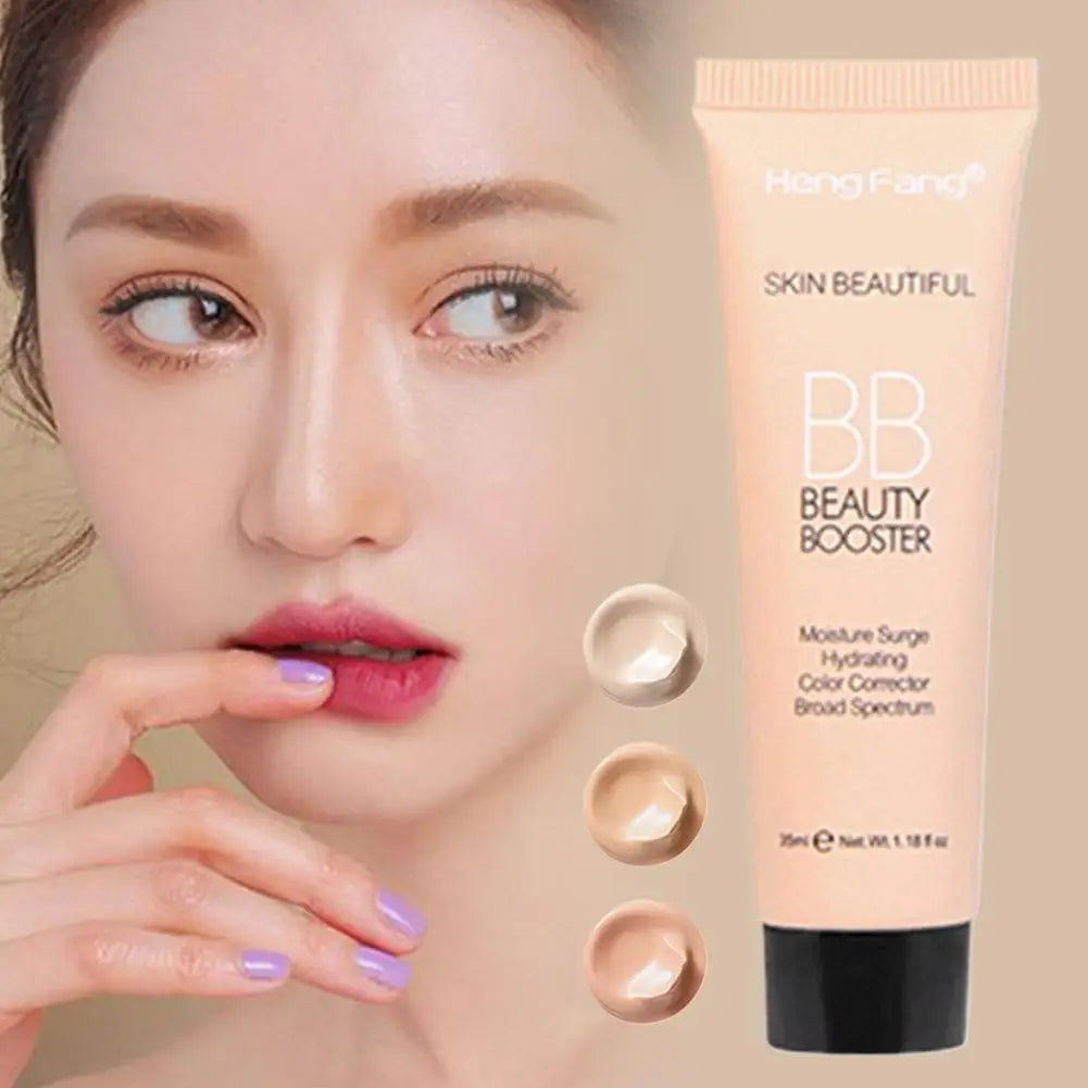 Natural Concealer BB Cream, Moisturizing and Nourishing, Natural Translucent Primer, Long-lasting For All Skin Types