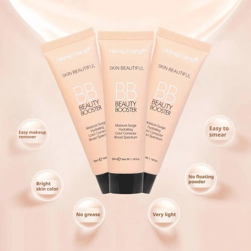 Natural Concealer BB Cream, Moisturizing and Nourishing, Natural Translucent Primer, Long-lasting For All Skin Types