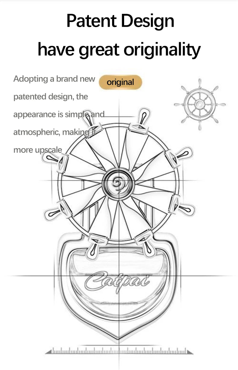 Car Aromatherapy Air Outlet perfume Rotating Spiral Parts Air freshener Eliminating Odor Interior Accessories Holiday Gift