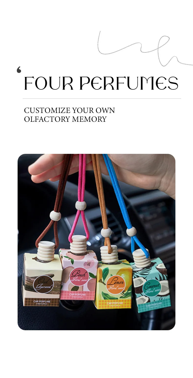Multi-Use Air Freshener–Long Lasting Aromatherapy Scent for Car Interior, Living Room,Office Desk, Bathroom, Perfect for Gifting