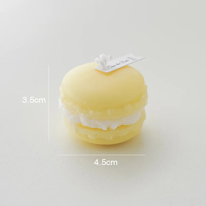 Macaron Aromatherapy Candle Photo Prop Diy Birthday Gift Fragrance Candle Perfume Scent Creative Gift Christmas Gift