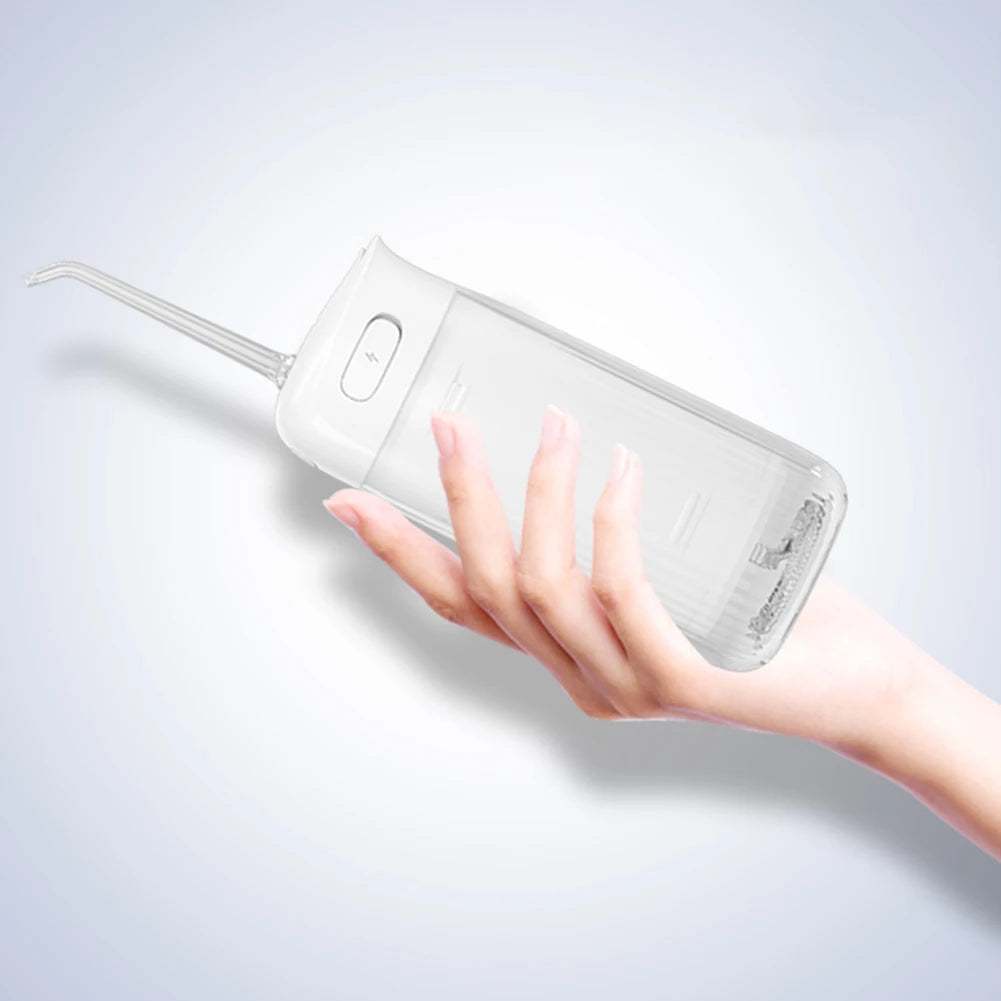 Electric High-Frequency Oral Irrigator IPX7 Waterproof Beauty Instrument Tooth Cleaner All Around Oral Teeth Cleaning Care Tool