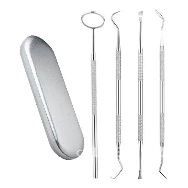 Oral Care Dental Cleaning Kit - Toothpick Stain Remover Teeth Scale Removal Tool Adult Dental Probes Tongue Scraper & More