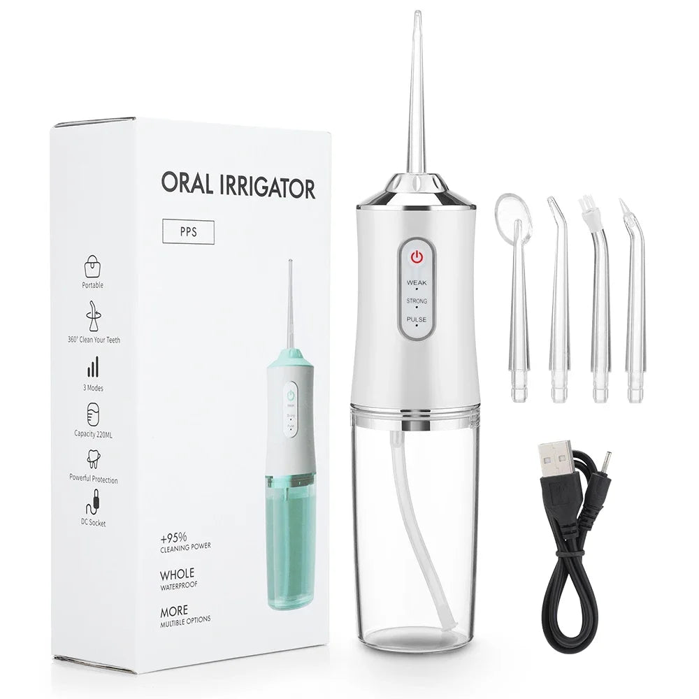 Oral Irrigator Dental Water Jet Flosser Appliance Pick Floss Dentistry Mouth Washing Machine Teeth Whitening Cleaning Tools