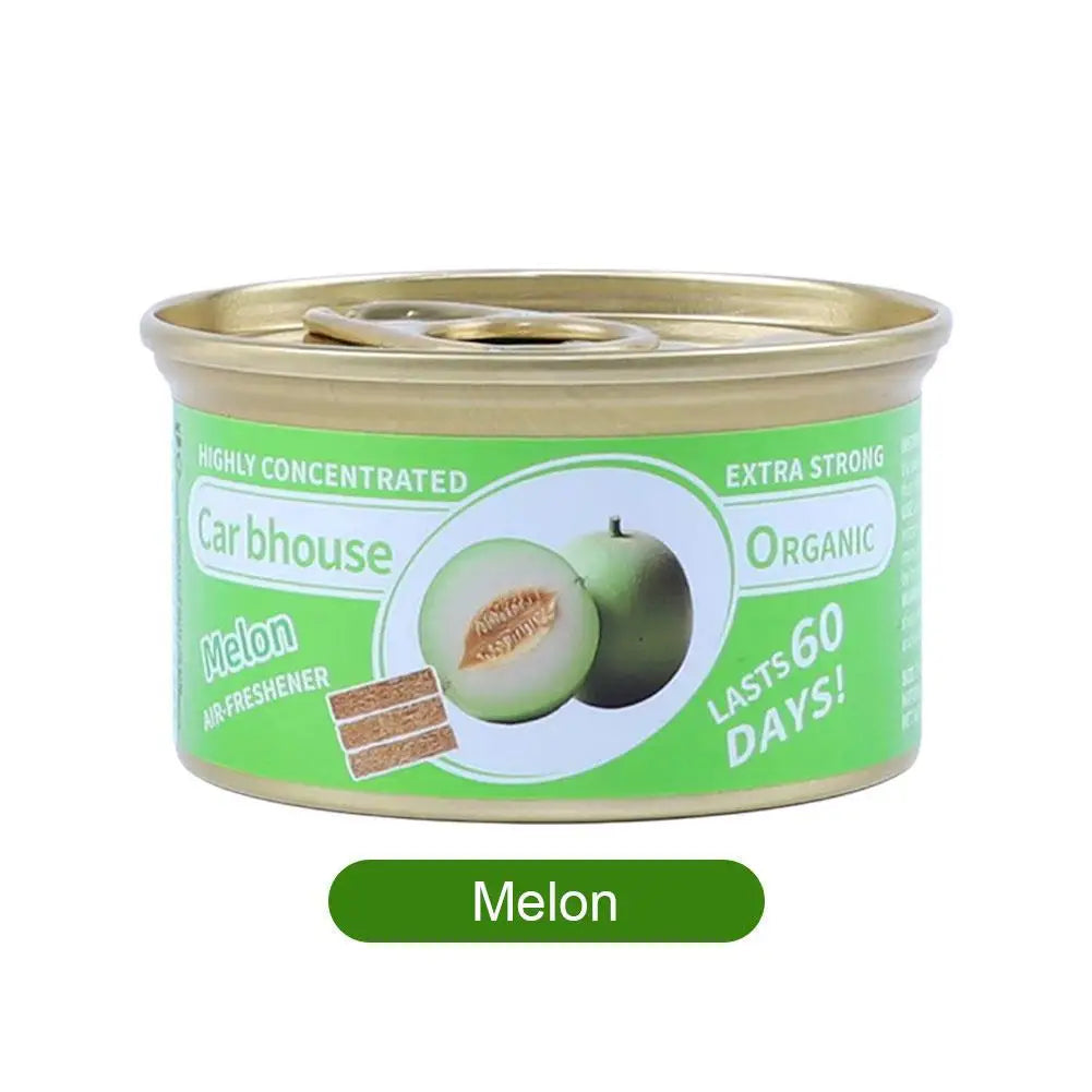 Car Aromatherapy Wooden Block Canned Automobile Air Freshener Long-Lasting Fragrance For Auto Home Closet Car Fragrance Paste