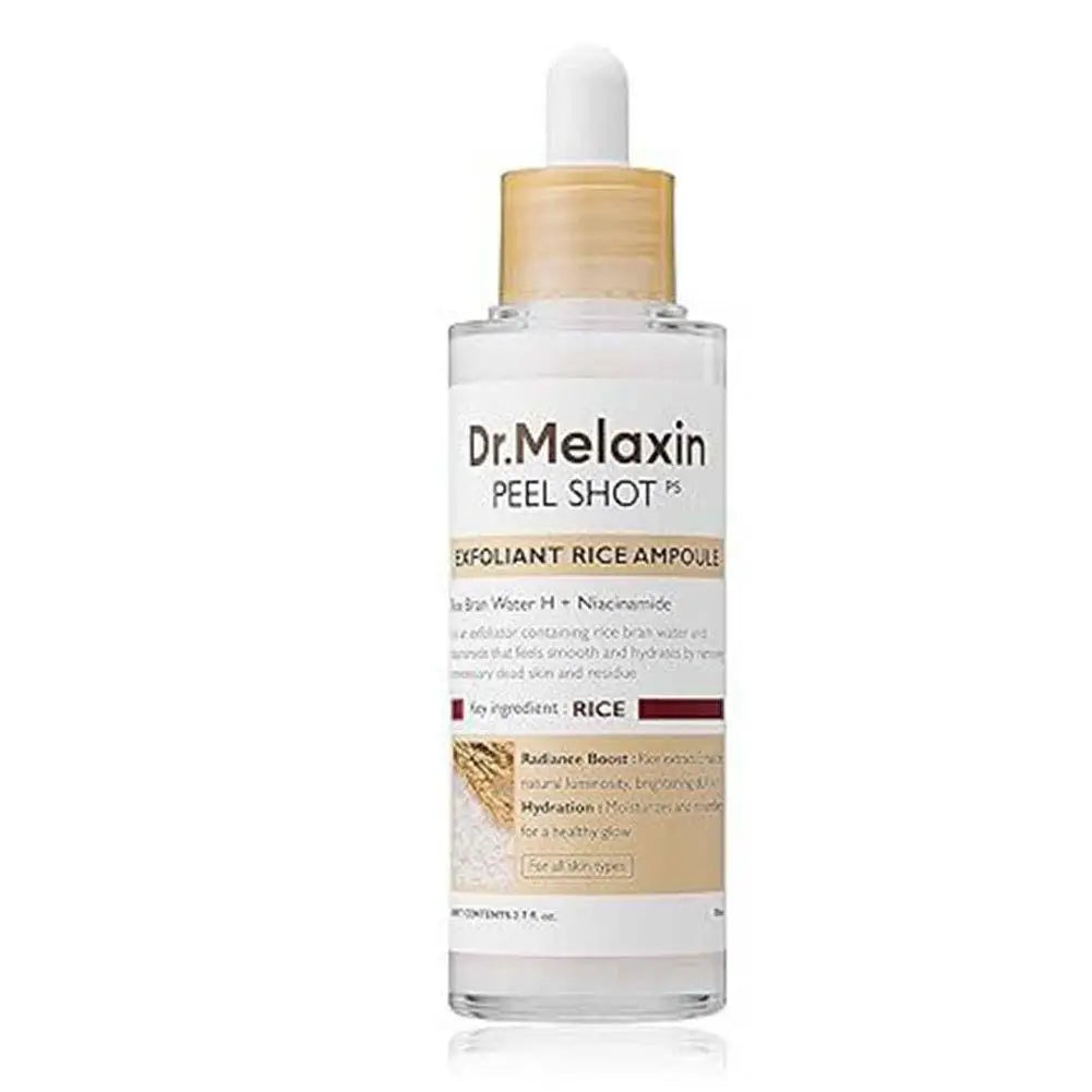 Exfoliating Toner, Natural Rice Extract, Gentle Hydration, Black Rice Ampoule 80ml Deep Skincare Solution