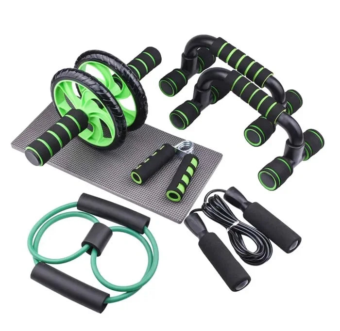 #For Portable Device 5-in-1 Abdominal Wheel Roller Kit Home Sports Workout Easy Assembly Wheel Roller Kit
