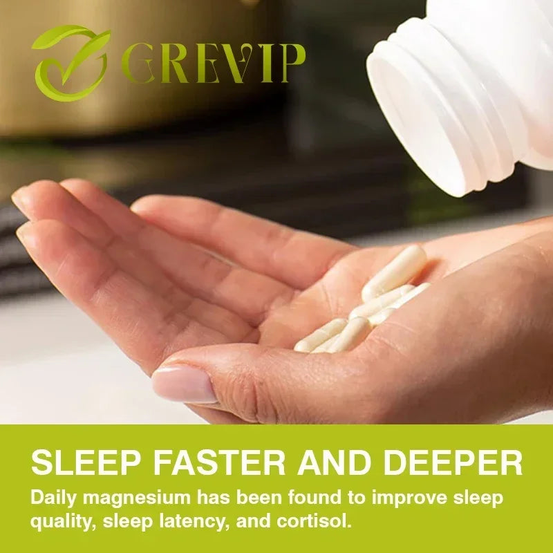 Magnesium Breakthrough - 7 Forms of Magnesium - Natural Sleep and Brain Supplement, Supports Muscle, Joint and Heart Health