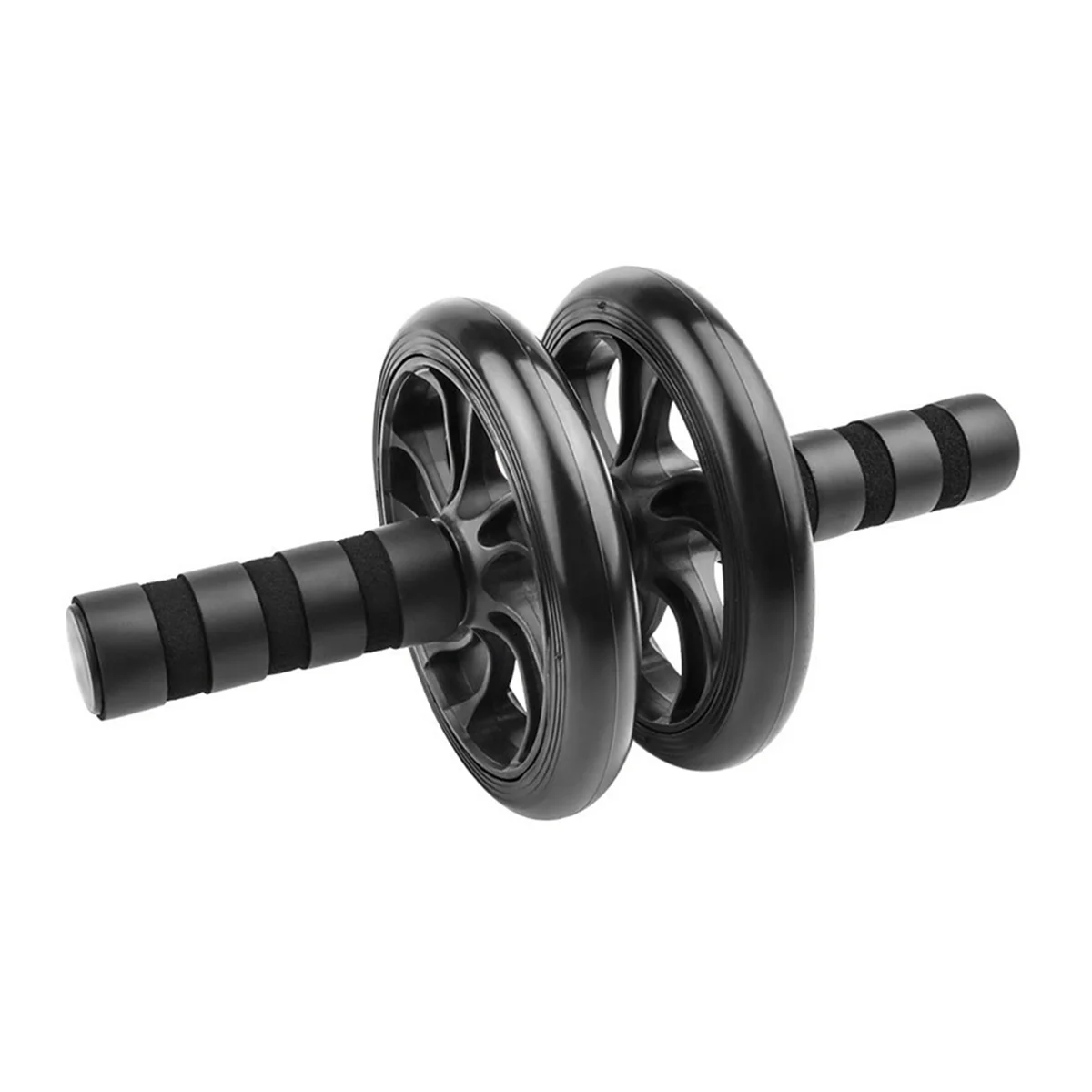 AA44M Black Abdominal Wheel Set 5-Piece Set Push-Ups Abdominal Wheel Dual Multifunctional Household Equipment