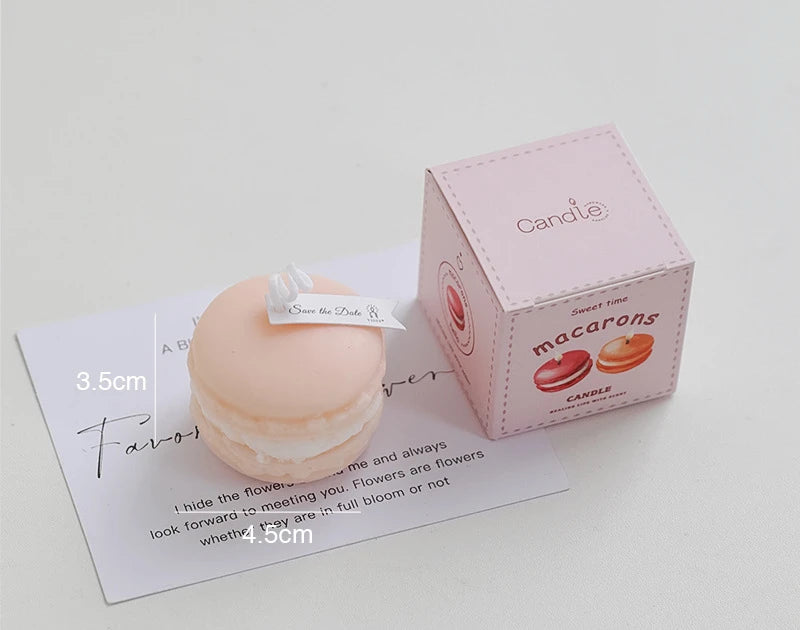 Natural Plant Scented Macaron Scented Candles Yulan Magnolia Fragrant Fruits Aromatherapy Party Cool Red Leaf Home Candle