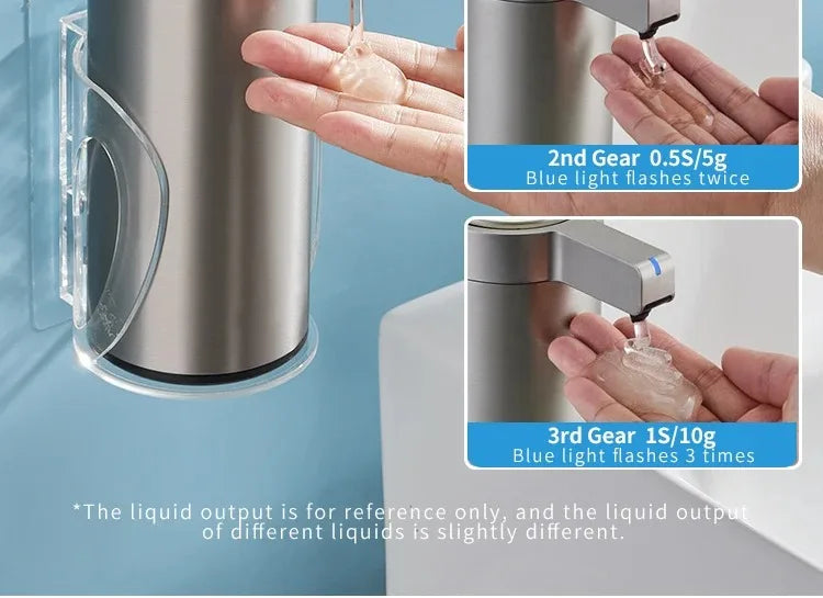 Intelligent automatic sensing 304 stainless steel soap dispenser,Kitchen Soap Machine Automatic Sensor Out of Hand Sanitizer Sma