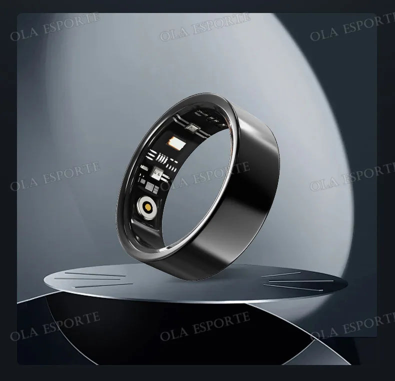 New Smart Ring Men Women Health Monitoring Heart Rate Blood Oxygen Sleep 5ATM Waterproof Multi Sports Fitness Tracker Rings 2025