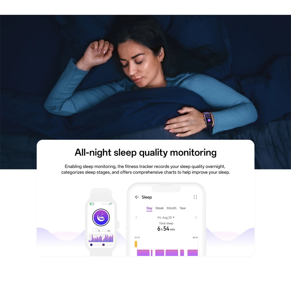 LIGE Smart Watch Health Heart Rate Monitoring Message Smart Reminder Mulit Sport Mode IP68 Waterproof Smartwatch For Android IOS