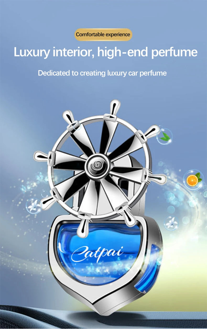 Car Aromatherapy Air Outlet perfume Rotating Spiral Parts Air freshener Eliminating Odor Interior Accessories Holiday Gift