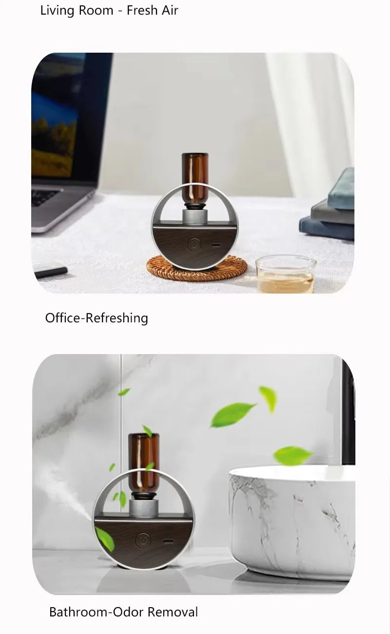 Air Purifier Aromatherapy Room Aroma Diffusers Essential Oil Diffuser Air Fresher Sensor Intelligence Scent Machine