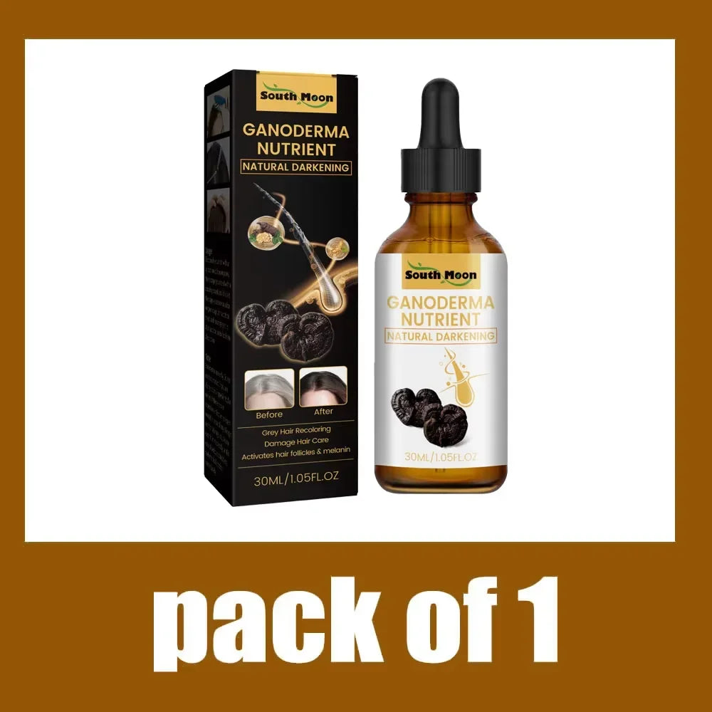 White hair killer, remove gray hair and restore natural hair color in 7 days
