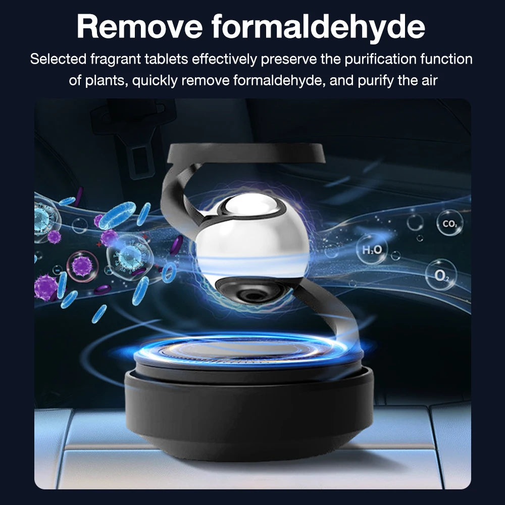NEW Car Aromatherapy Solar Energy Fragrance Ornaments High-grade Car Perfume Deodorant Diffuser Interiors Accessories