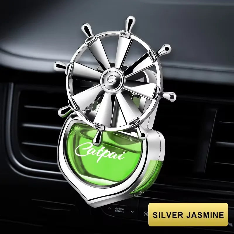 Car Aromatherapy Air Outlet perfume Rotating Spiral Parts Air freshener Eliminating Odor Interior Accessories Holiday Gift