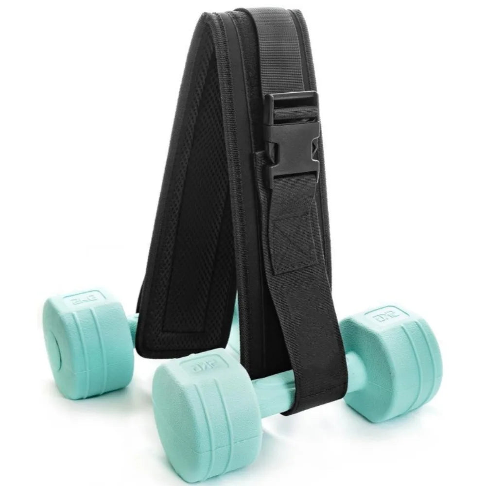Easy To Use Hip Thrust Belt Non Slip Adjustable Dumbbell Booty Belt Enhance Strength Pro-Grade Weight-bearing Belt Exercise