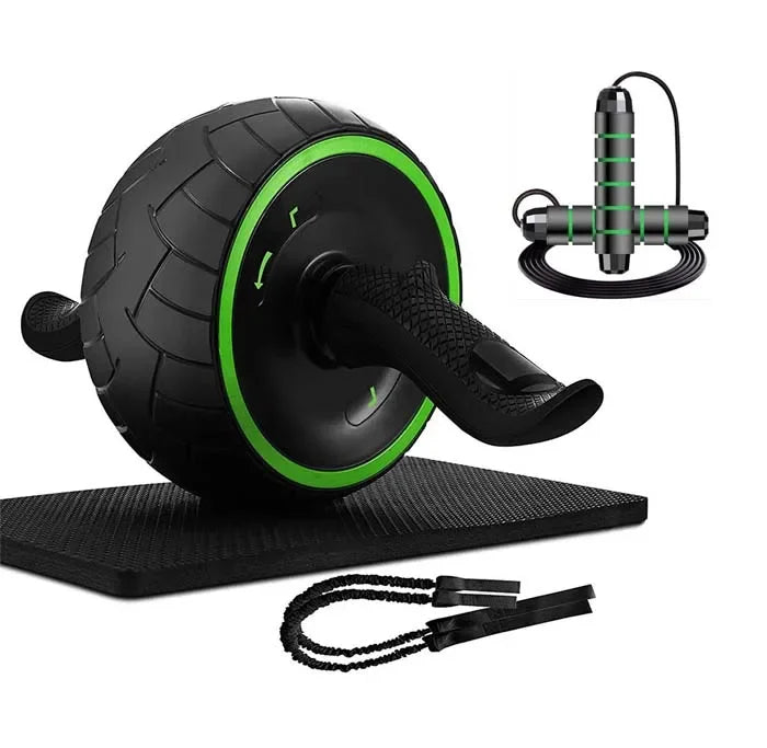 #For Portable Device 5-in-1 Abdominal Wheel Roller Kit Home Sports Workout Easy Assembly Wheel Roller Kit