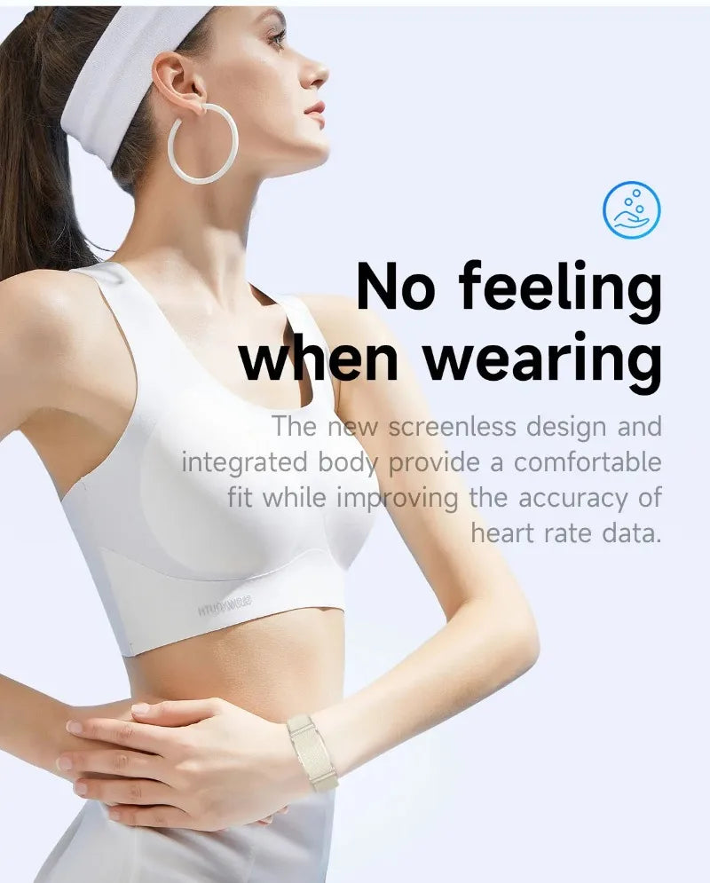 Smart Bracelet Heart Rate Blood Oxygen Health Monitoring Wristwatch Outdoor Sports Fitness Tracker SmartWatch For Men Women
